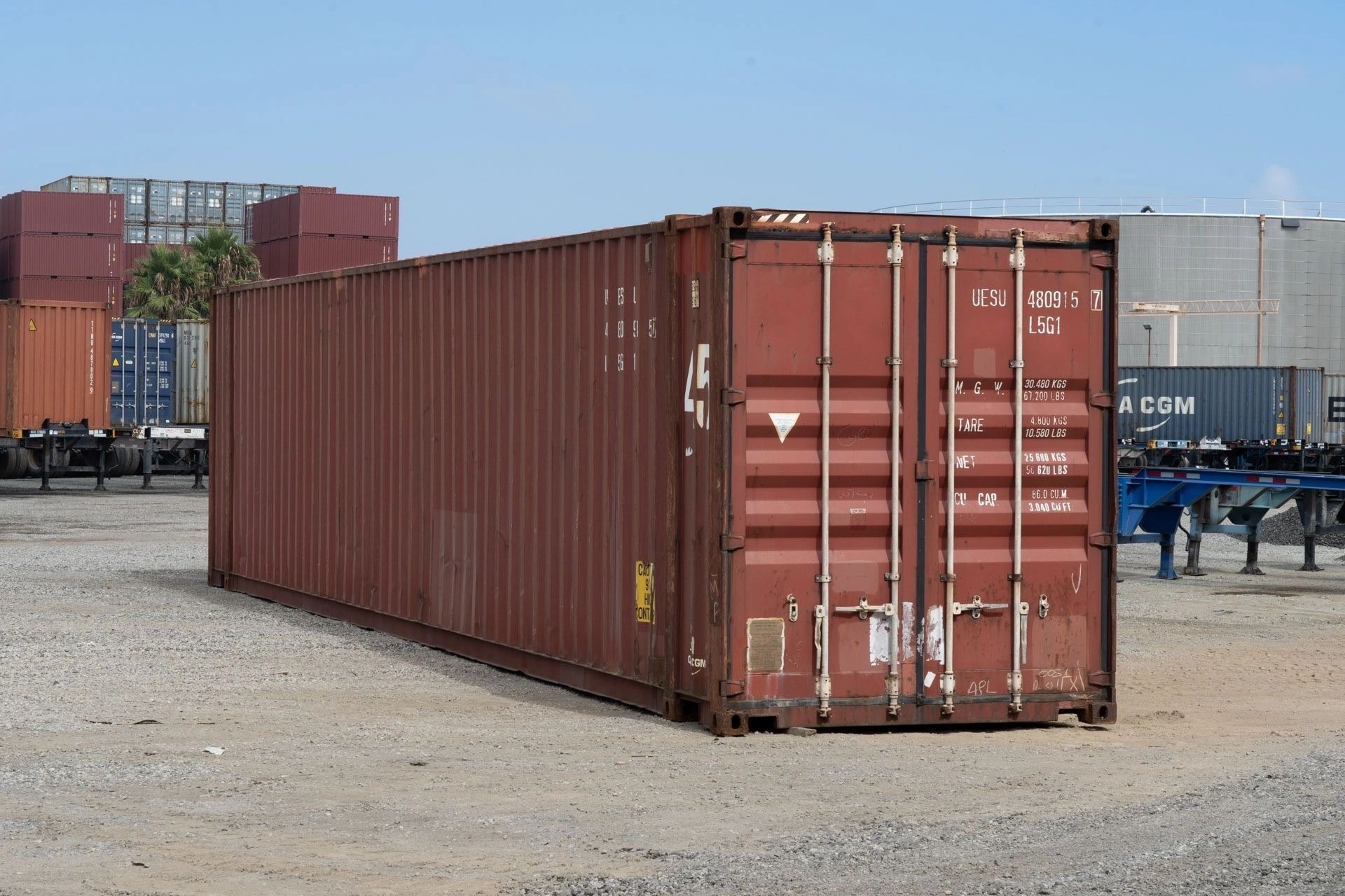 Cargo container shed for sale